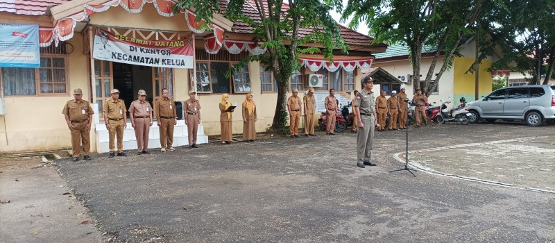 Apel Pagi Gabungan Lingkup Pemkab Tabalong 5 Februari 2024