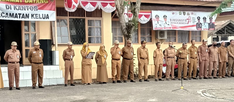 Apel Pagi Gabungan Lingkup Pemkab Tabalong 9 Oktober 2023
