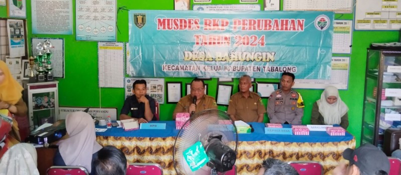 MusDes RKP Perubahan Tahun 2024 di Desa Bahungin