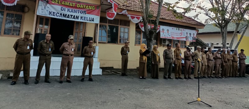 Apel Pagi Gabungan Lingkup Pemkab Tabalong 28 Agustus 2023