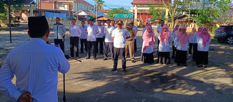 Apel Pagi Sekaligus Silaturahmi Pasca Libur Lebaran