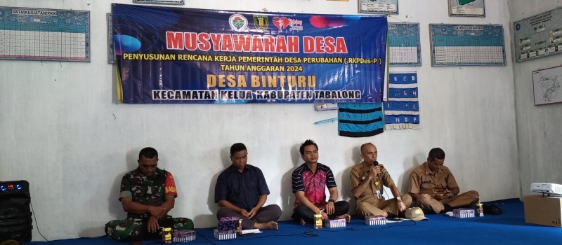 MusDes RKP Perubahan Tahun 2024 di Desa Binturu