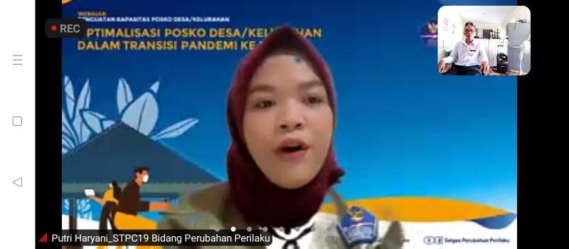 Penguatan Kapasitas Para Pelaksana Fungsi Pencegahan Covid-19 dan Pembinaan Di Posko Desa/Kelurahan Di Ruang Kerja Masing-Masing