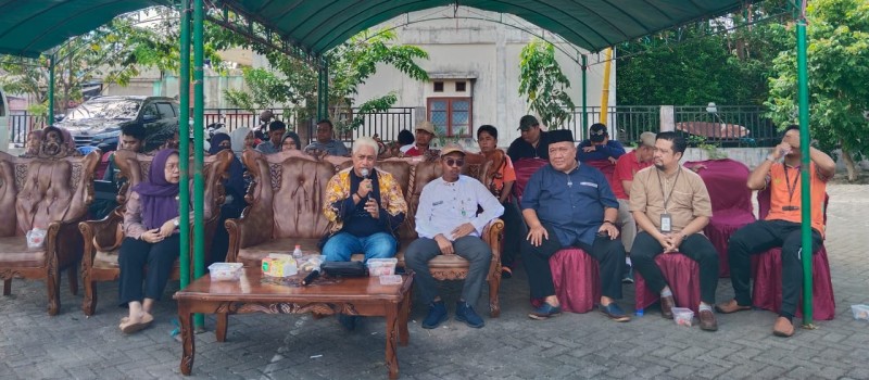 Pendampingan Rombongan Tim Provinsi Kalimantan Selatan Kunjungan Ke Rumah Adat Banjar Desa Pasar Panas