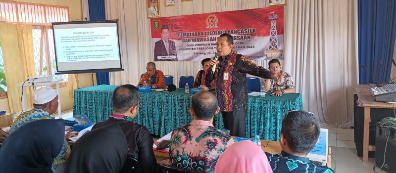 Pembinaan Ideologi Pancasila dan Wawasan Kebangsaan