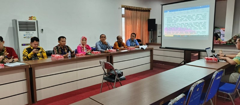 Rapat Penyusunan Perbup Perjalanan Dinas Bagi Pemerintahan Desa