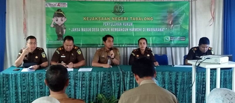 Jaksa Masuk Desa untuk Membangun Harmoni Di Masyarakat