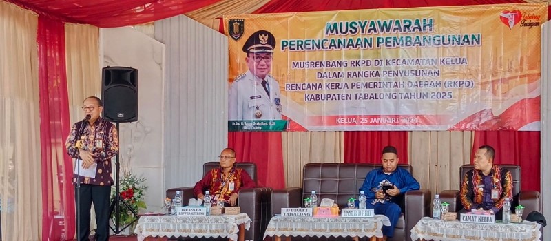 Musrenbang RKPD dalam Rangka Penyusunan Rencana Kerja Pemerintah Daerah Kabupaten Tabalong Tahun 2025
