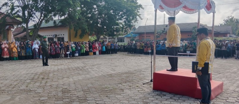 Upacara Hari Jadi Ke 58 Kabupaten Tabalong Tahun 2023 Tingkat Kecamatan Kelua