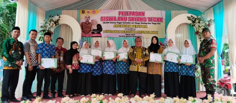 Pelepasan Siswa Aku Sayang Tegar Angkatan Pertama