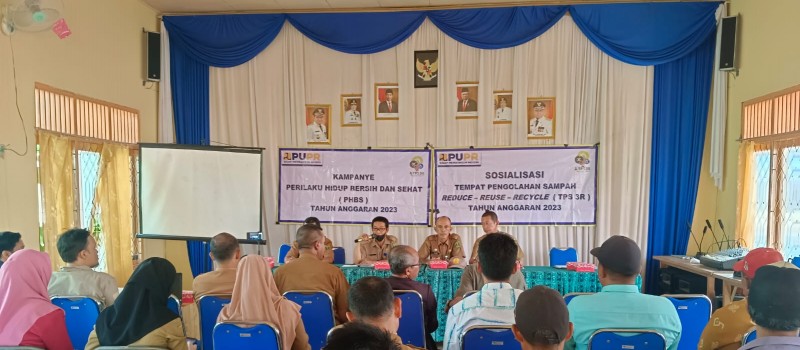 Sosialisasi TPS 3R serta Kampanye Perilaku Hidup Bersih dan Sehat (PHBS) Tahun Anggaran 2023