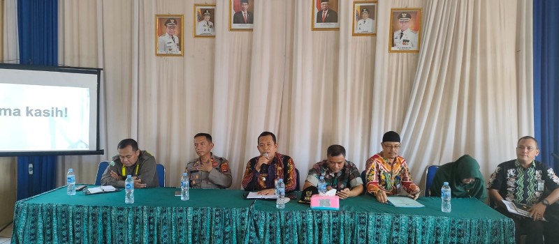 Rapat Koordinasi dan Pembubaran Panitia HUT RI Ke 78 Kecamatan Kelua
