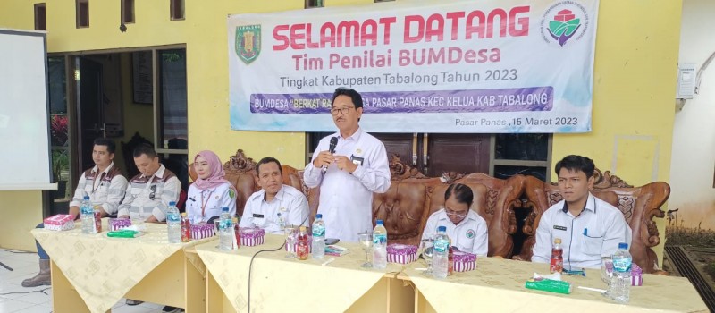 Pelaksanaan Penilaian BUMDesa "Berkat Rakat" Desa Pasar Panas Kecamatan Kelua Kabupaten Tabalong