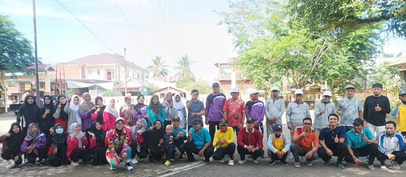 Senam Lansia Tingkat Kecamatan