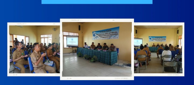 Sosialisasi Penyesuaian Tarif Air Minum