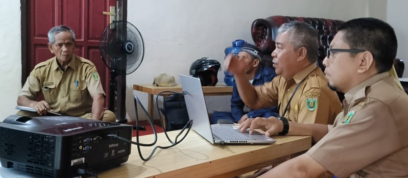 Bimbingan Teknis Pembuatan Surat Tanah di Desa Sungai Buluh