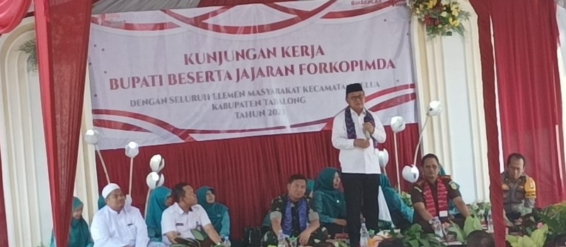 Kunjungan Kerja Bupati Beserta Jajaran Forkopimda