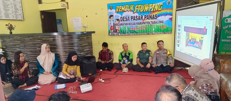Rembuk Stunting Desa Pasar Panas