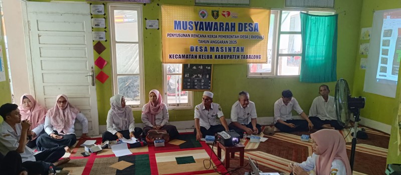 MusDes RKP Perubahan Tahun 2024 di Desa Masintan