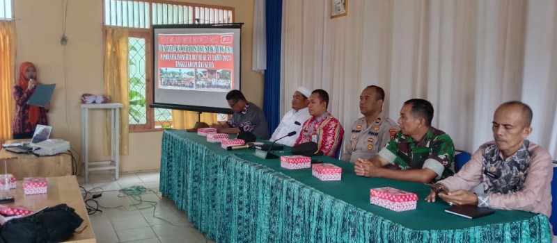 Rapat Koordinasi Sekaligus Pembentukan Panitia HUT RI Ke 78 Tahun 2023 Tingkat Kecamatan Kelua