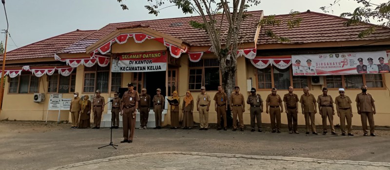 Apel Pagi Gabungan Lingkup Pemkab Tabalong 4 September 2023