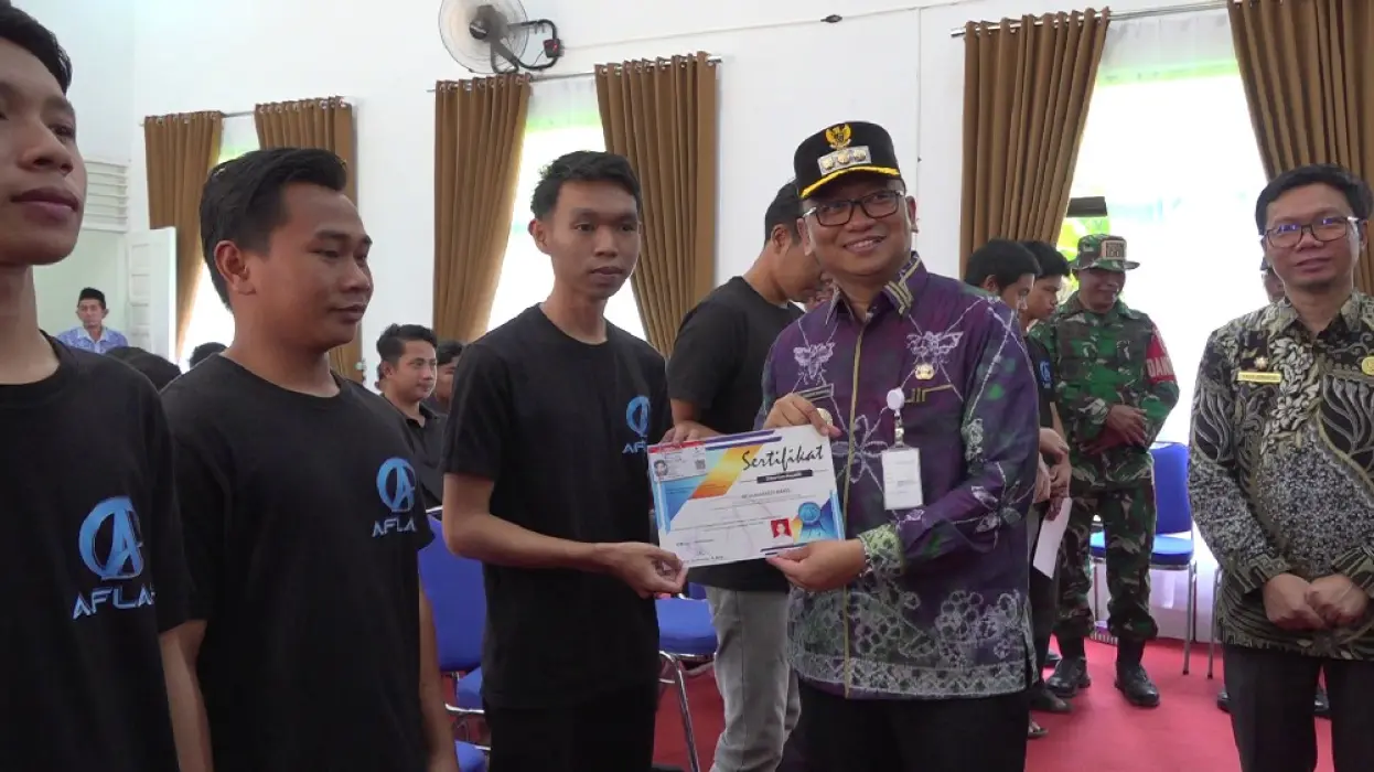 Peluncuran Pelatihan Keterampilan Kec. Muara Harus, 220 Peserta Ikut Ambil Bagian