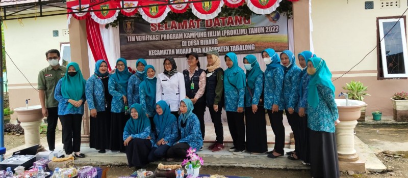 Verifikasi Proklim Desa Ribang PKK Kecamatan