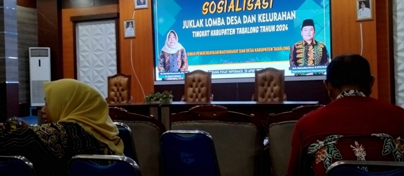Sosialisasi Juklak Lomba Desa dan Kelurahan