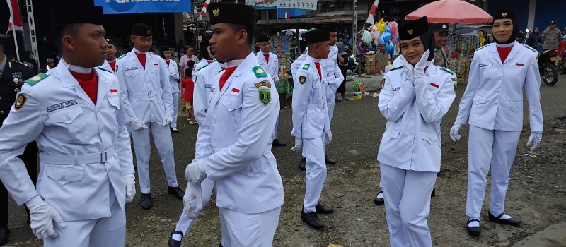 Upacara Bendera Pagi 17 Agustus 2024