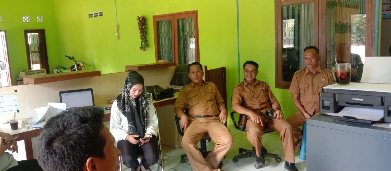 Monitoring sekaligus pembinaan di Desa Santuun