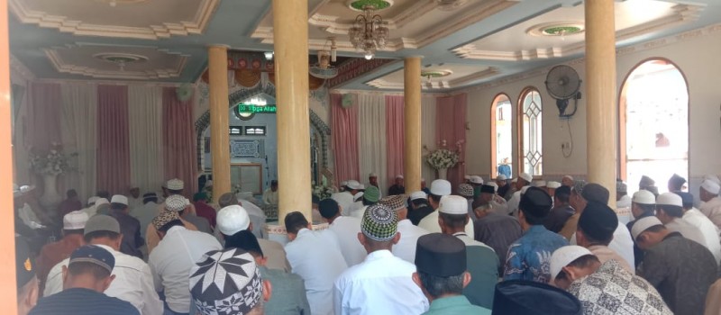 Acara Peringatan Maulid Nabi Muhammad SAW di Langgar Desa Lumbang