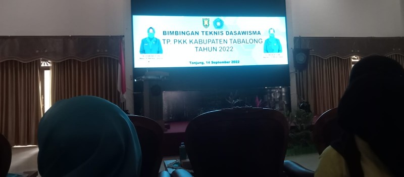Acara Bimbingan Teknis Dasawisma TP PKK se Kabupaten Tabalong