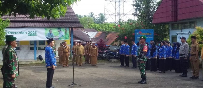 Upacara peringatan Proklamasi Tentara ALRI Divisi IV Pertahanan Kalimantan