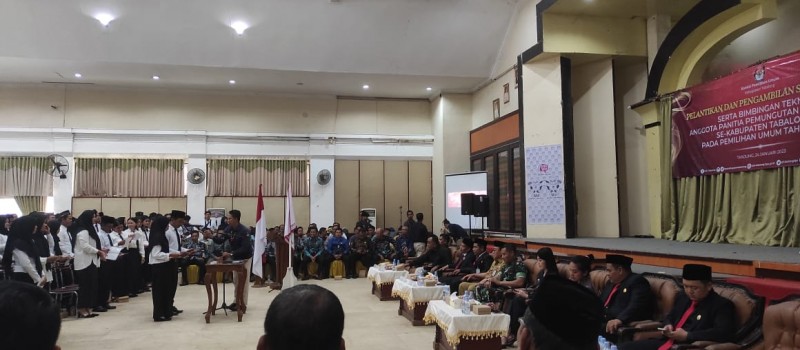 Pelantikan PPS Se- Kabupaten Tabalong