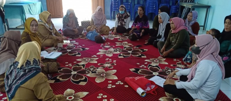 Persiapan Lomba Lingkungan Bersih & Sehat Desa Uwie