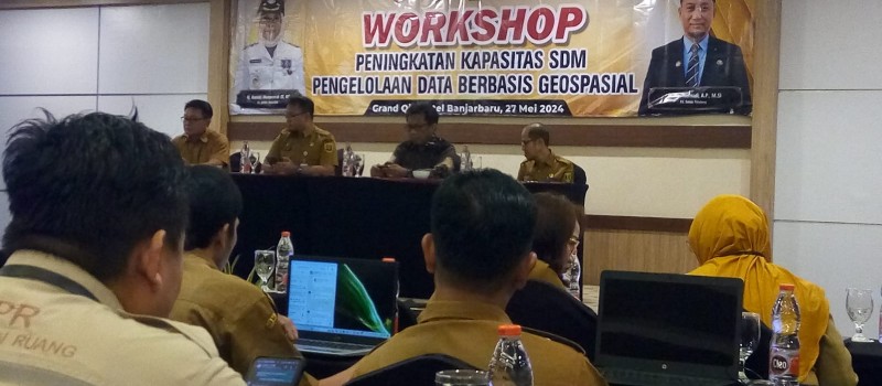 Peningkatan Kapasitas SDM Pengelolaan Data Berbasis Geopasial