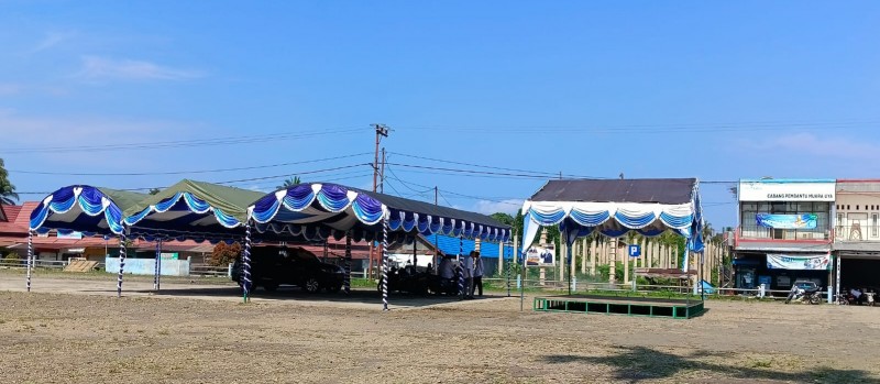 Persiapan Kunjungan kerja Bapa Bupati Tabalong ke Kecamatan Muara Uya