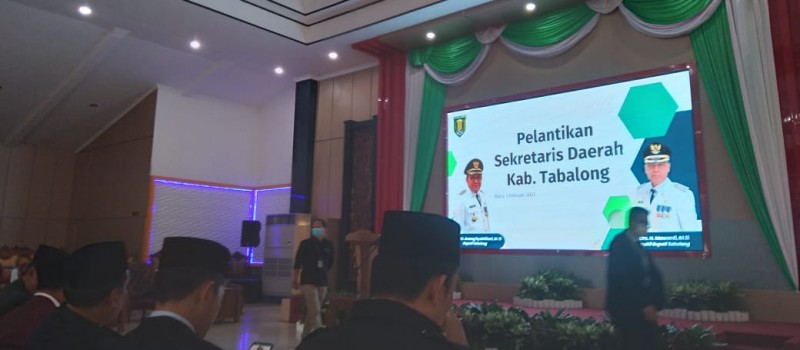 Pelantikan Sekda Kabupaten Tabalong