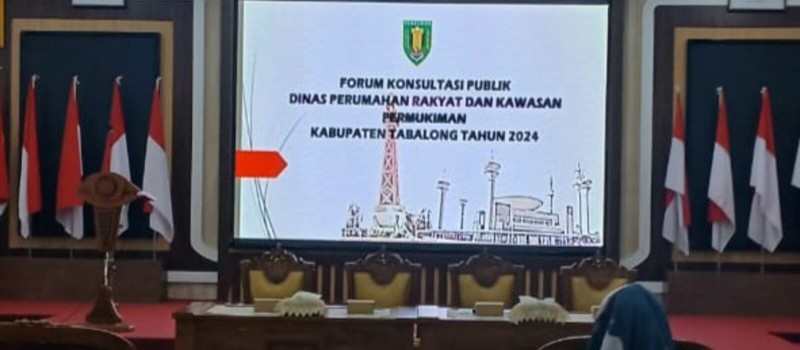 Forum konsultasi publik disperkim