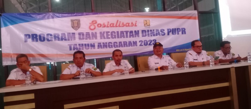 Sosialisasi kegiatan PU PR tahun 2023