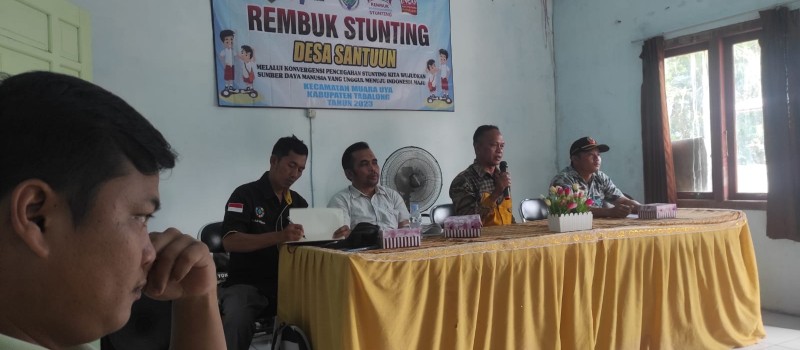 Rembuk Stunting Desa Santu'un