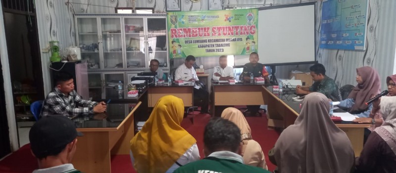 Rembuk Stunting Desa Lumbang