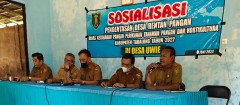 SOSIALISASI PENGENTASAN DESA RENTAN PANGAN