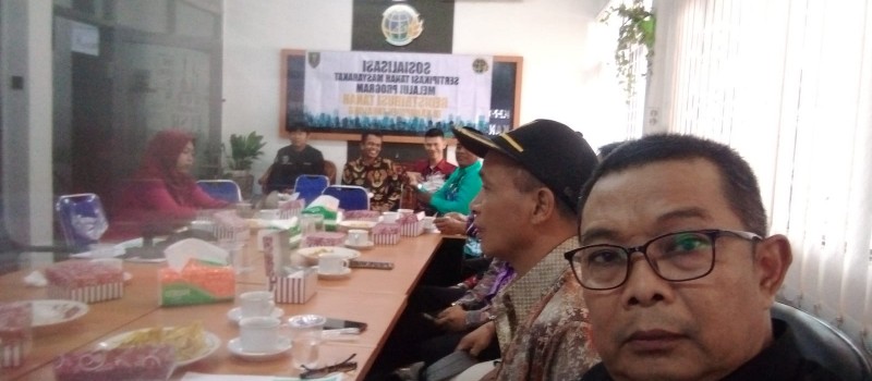 Sertifikasi tanah masyarakat