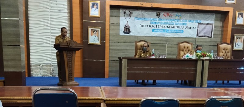 Acara Penguatan Gugus Tugas Kabupaten Layak Anak Tingkat Kabupaten Tabalong
