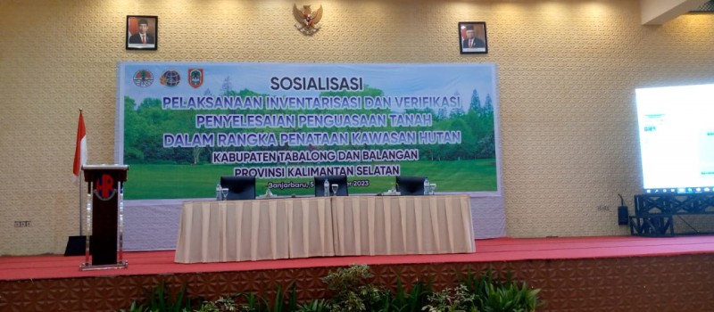 Sosialisasi Pelaksanaan Inventarisasi dan Verivikasi
