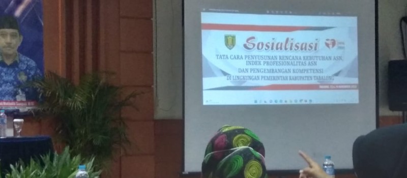 Sosialisasi Rencana Kebutuhan ASN