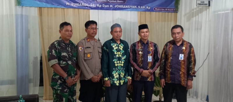 Pisah Sambut  Camat dan Sekcam Muara Uya