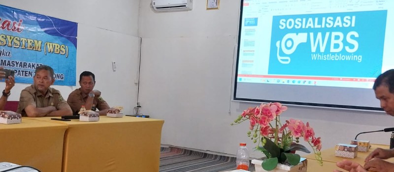 Sosialisasi Whistle Blowing System ( WBS )