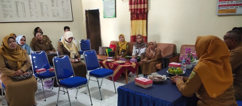 Acara lomba kawasan bebes jentik di desa Ribang